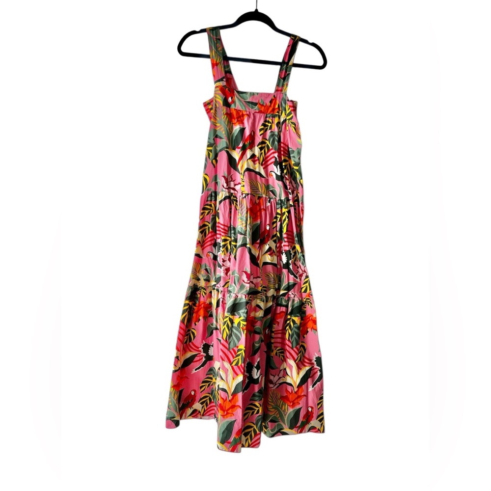 Tropical cotton dress